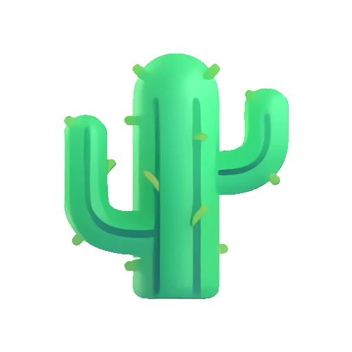 🌵 Стикер «Fluent Emoji» для Telegram