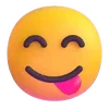😋 Эмодзи «Fluent Emoji - смайлы» для Telegram