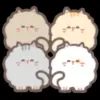 🐈 Эмодзи «() Fluffy Cats» для Telegram
