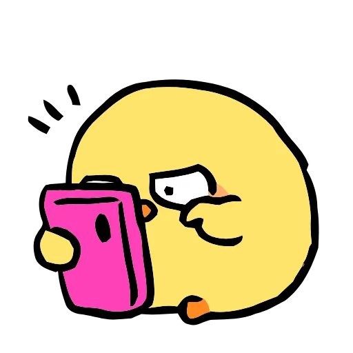 📱 Эмодзи «() Fluffy Chick» для Telegram