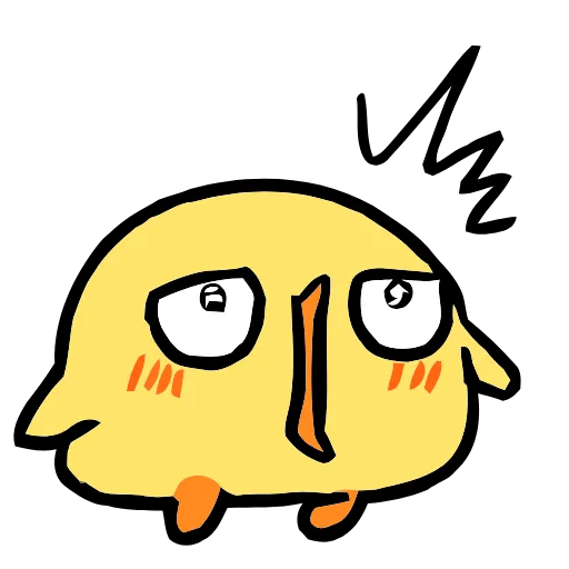 ‼️ Эмодзи «() Fluffy Chick» для Telegram