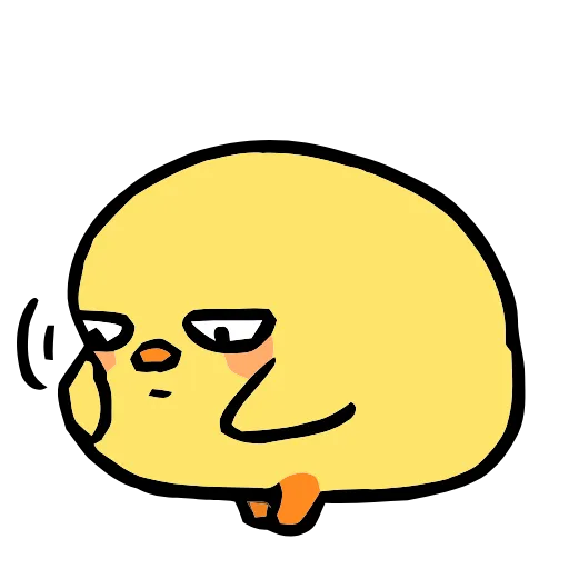 🐥 Эмодзи «() Fluffy Chick» для Telegram