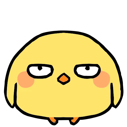 🐥 Эмодзи «() Fluffy Chick» для Telegram