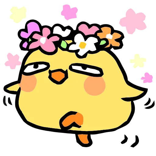 🌼 Эмодзи «() Fluffy Chick» для Telegram