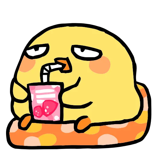 🧃 Эмодзи «() Fluffy Chick» для Telegram