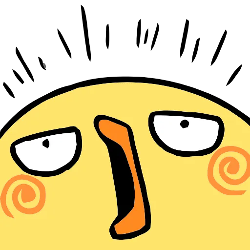 😮 Эмодзи «() Fluffy Chick» для Telegram