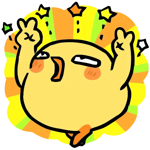💃 Эмодзи «() Fluffy Chick» для Telegram