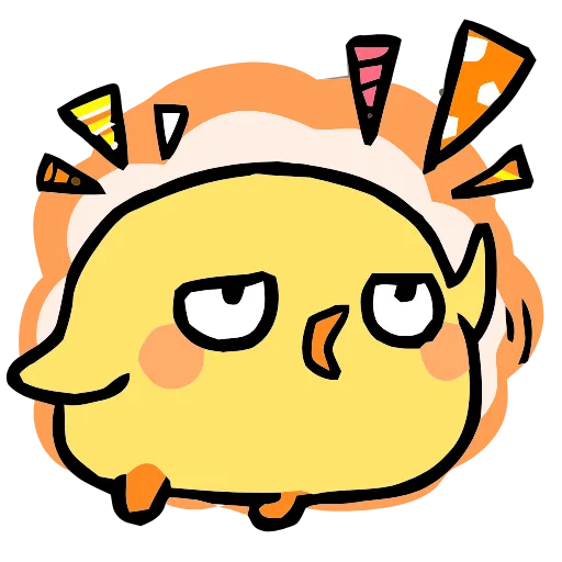 🐥 Эмодзи «() Fluffy Chick» для Telegram