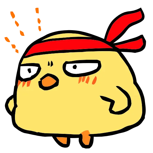 🐥 Эмодзи «() Fluffy Chick» для Telegram