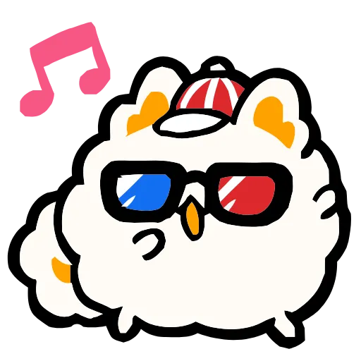 😎 Эмодзи «Popcorn» для Telegram