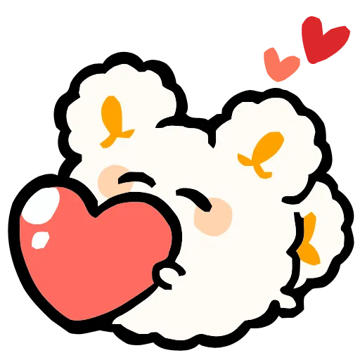Стикерпак Popcorn для Telegram