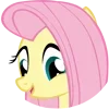 🙂 Эмодзи «Fluttershy emoji» для Telegram