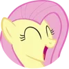 😁 Эмодзи «Fluttershy emoji» для Telegram