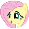😊 Эмодзи «Fluttershy emoji» для Telegram