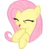 😄 Эмодзи «Fluttershy emoji» для Telegram