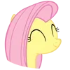 ☺️ Эмодзи «Fluttershy emoji» для Telegram