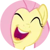 😄 Эмодзи «Fluttershy emoji» для Telegram