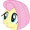 😁 Эмодзи «Fluttershy emoji» для Telegram