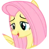 😏 Эмодзи «Fluttershy emoji» для Telegram