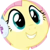 😃 Эмодзи «Fluttershy emoji» для Telegram