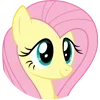 🙂 Эмодзи «Fluttershy emoji» для Telegram