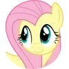 😌 Эмодзи «Fluttershy emoji» для Telegram