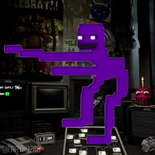 😈 Стикер «FNAF» для Telegram