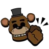 👏 Эмодзи «Fnaf Pins» для Telegram