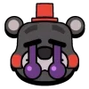 😭 Эмодзи «Fnaf Pins» для Telegram