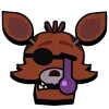 😭 Эмодзи «Fnaf Pins» для Telegram