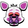 😭 Эмодзи «Fnaf Pins» для Telegram