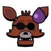 😰 Эмодзи «Fnaf Pins» для Telegram