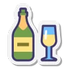 🍾 Эмодзи «Food» для Telegram