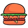 🍔 Эмодзи «Food Icons» для Telegram