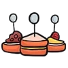 🍰 Эмодзи «Food Icons» для Telegram