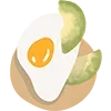 ♾ Эмодзи «♾ Набор эмоджи с едой» для Telegram