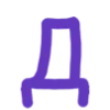 💜 Эмодзи «Фиолетовые буквы, таблички» для Telegram
