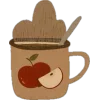 🤩 Эмодзи «Лесной домик» для Telegram