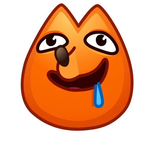🤤 Эмодзи «Fox Emoji» для Telegram