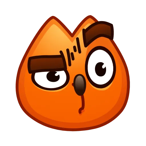 🤨 Эмодзи «Fox Emoji» для Telegram
