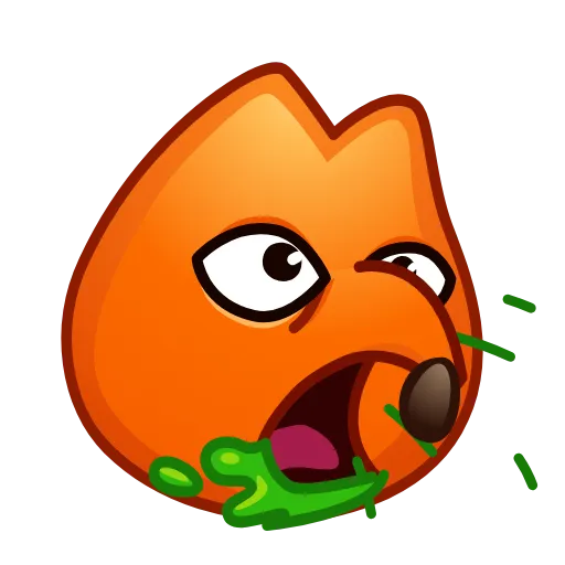 🤮 Эмодзи «Fox Emoji» для Telegram