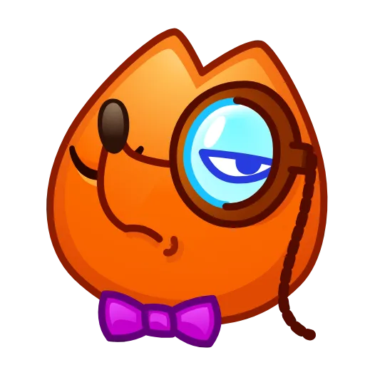 🧐 Эмодзи «Fox Emoji» для Telegram