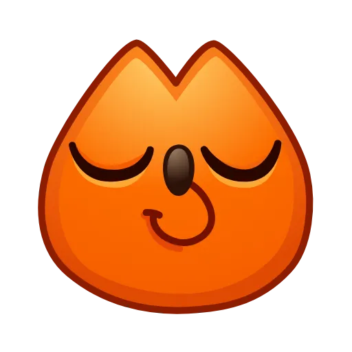 😌 Эмодзи «Fox Emoji» для Telegram