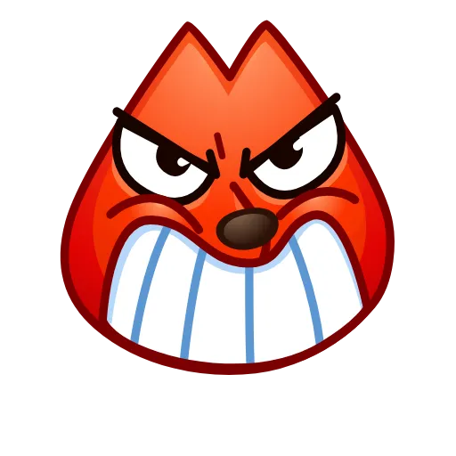 😡 Эмодзи «Fox Emoji» для Telegram