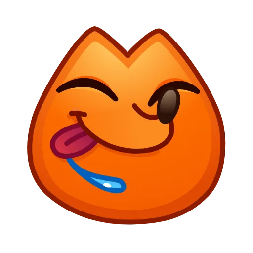 😋 Эмодзи «Fox Emoji» для Telegram