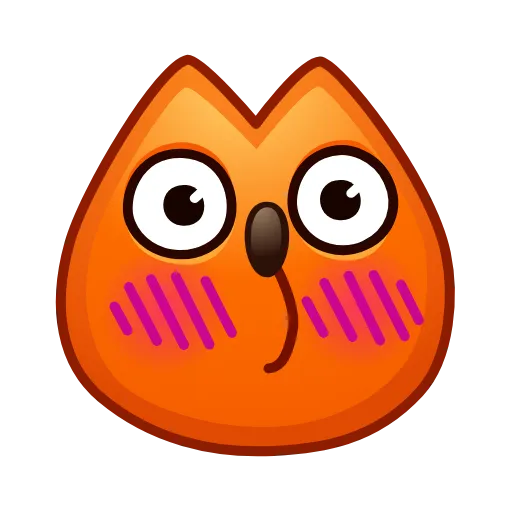 😳 Эмодзи «Fox Emoji» для Telegram
