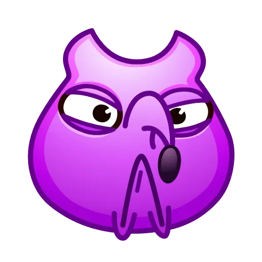 👿 Эмодзи «Fox Emoji» для Telegram