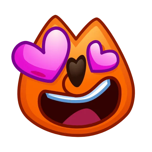 😍 Эмодзи «Fox Emoji» для Telegram
