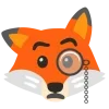 🧐 Эмодзи «Fox Emoji 1» для Telegram