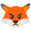 😠 Эмодзи «Fox Emoji 1» для Telegram